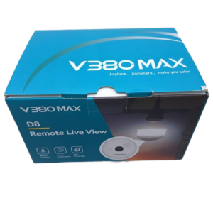 D8 WiFi Panoramic Bulb Camera, App:V380 PRO