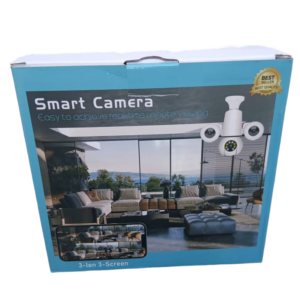 E27-3MH 3 Lens Bulb Camera,App:V380 PRO
