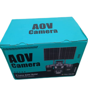 HD71x4Q 4 Lens 4G Solar Camera, App: Hi Easy