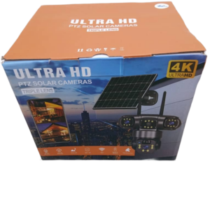 QL22-G 3 Lens 4G Smart Solar Camera, App: V380 PRO